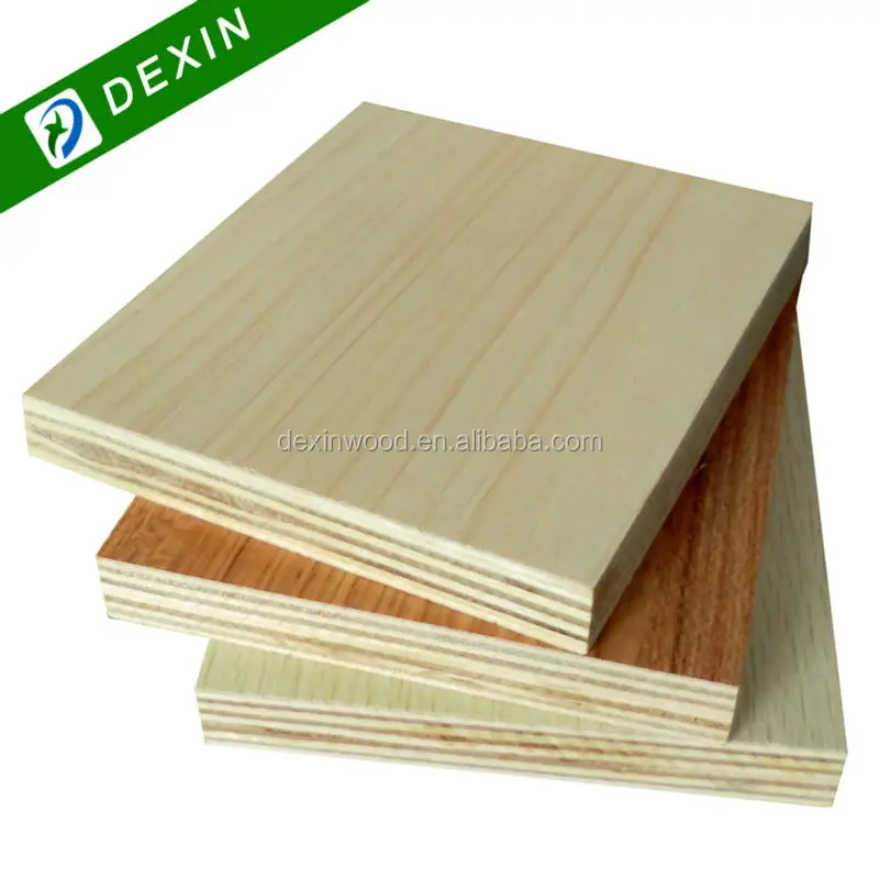 E1 Or E0 Glue High Grade Melamine Laminated Birch Plywood For