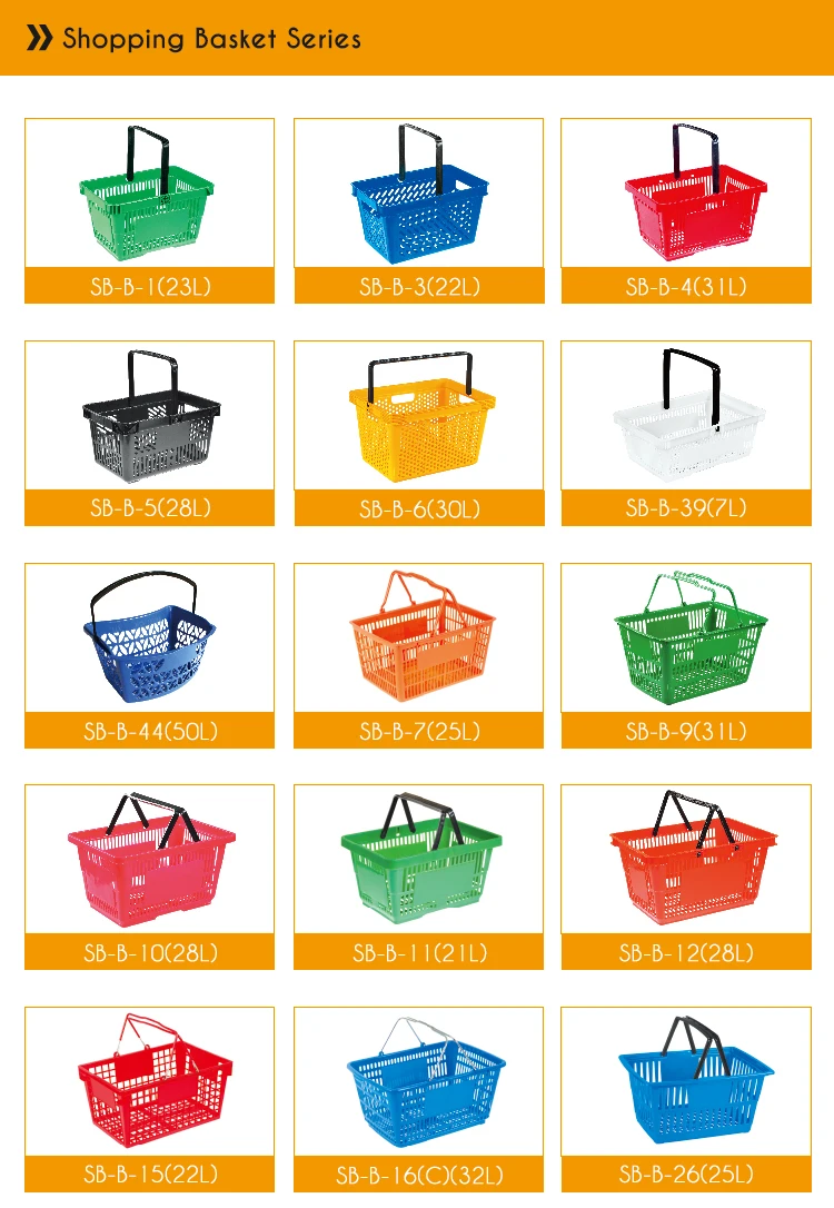 Wholesale Collapsible Plastic Shopping Basket For Supermarket Buy