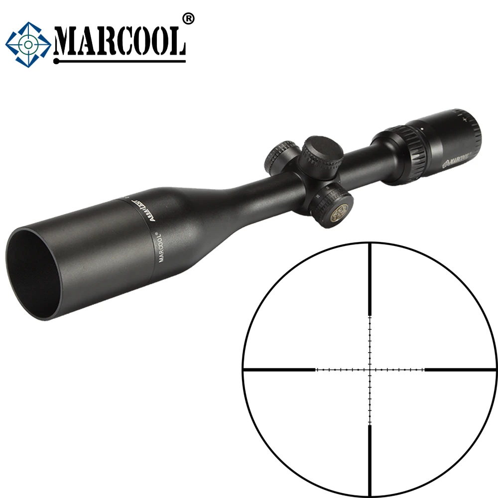 

2019 best hunting scopes 4-14X44 riflescopes hunting scopes 1/10 MIL 25.4mm tube mutli-green coated optics sight for sale