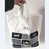 Factory Soft Loop Handle Plastic Bag with Printing Logo