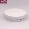 Profession custom white round makeup cosmetic compact packaging empty compact powder case
