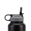 Wholesale Plastic Straw Lid for standard mouth of water flask, sport cap for standard water flask, plastic lid for hydro bottle