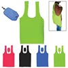 Foldable Reusable Grocery Bags set Cute Designs Folding Shopping Tote Bag with Pocket Gift Bags with Pouch Reusable Fabric Bags