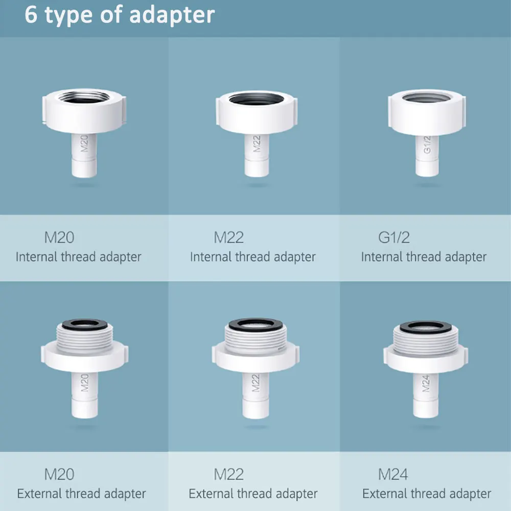 
Xiaoda Water Saving Shower Heads USB Charging Eco Sensor Water Saving Tap Aerator 