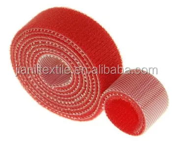 
Self-gripping micro cable ties roll double-side hook and loop tape 