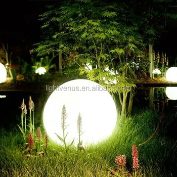 Solar ball lights garden