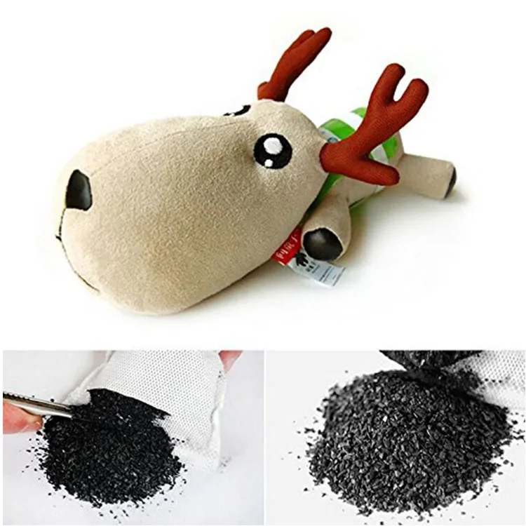 activated carbon car deodorizer dog doll bag bamboo charcoal