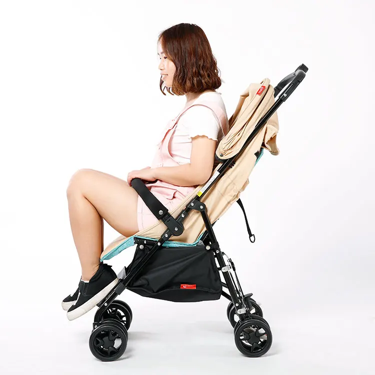 

Happy heated lightweight foldable baby stroller wholesale pushchairs from china, Khaki;grey or customized