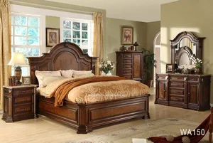 New Style Roman Style Bedroom Sets Furniture With Night Stand