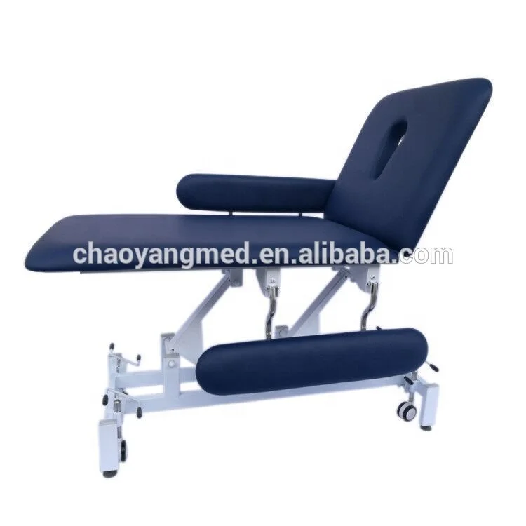 2 Section Luxury Electric Physiotherapy Massage Bed Treatment Table