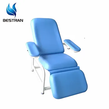 China Bt Dn008 Manual Blood Collection Chair Phlebotomy Couch