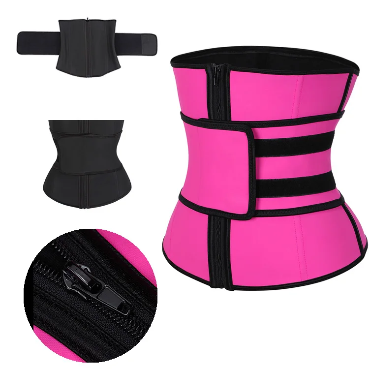 

Best selling Shapewear Fabric Sexy Women Body Shaper Sweat Waist Trainer Belt, As shown