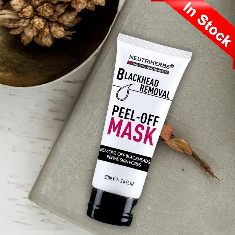 

Superior Charcoal Blackhead Removal Treatment Peel off Mud Face Mask Black Heads Removal Cream