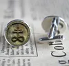 Brimstone or Leviathan Cross Symbol Cufflinks Cuff links Gift for Him Round Glass Cuff