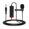 Professional Lavalier Lapel Microphone Omnidirectional Mic with Easy Clip On System Perfect for Recording Youtube/Interview
