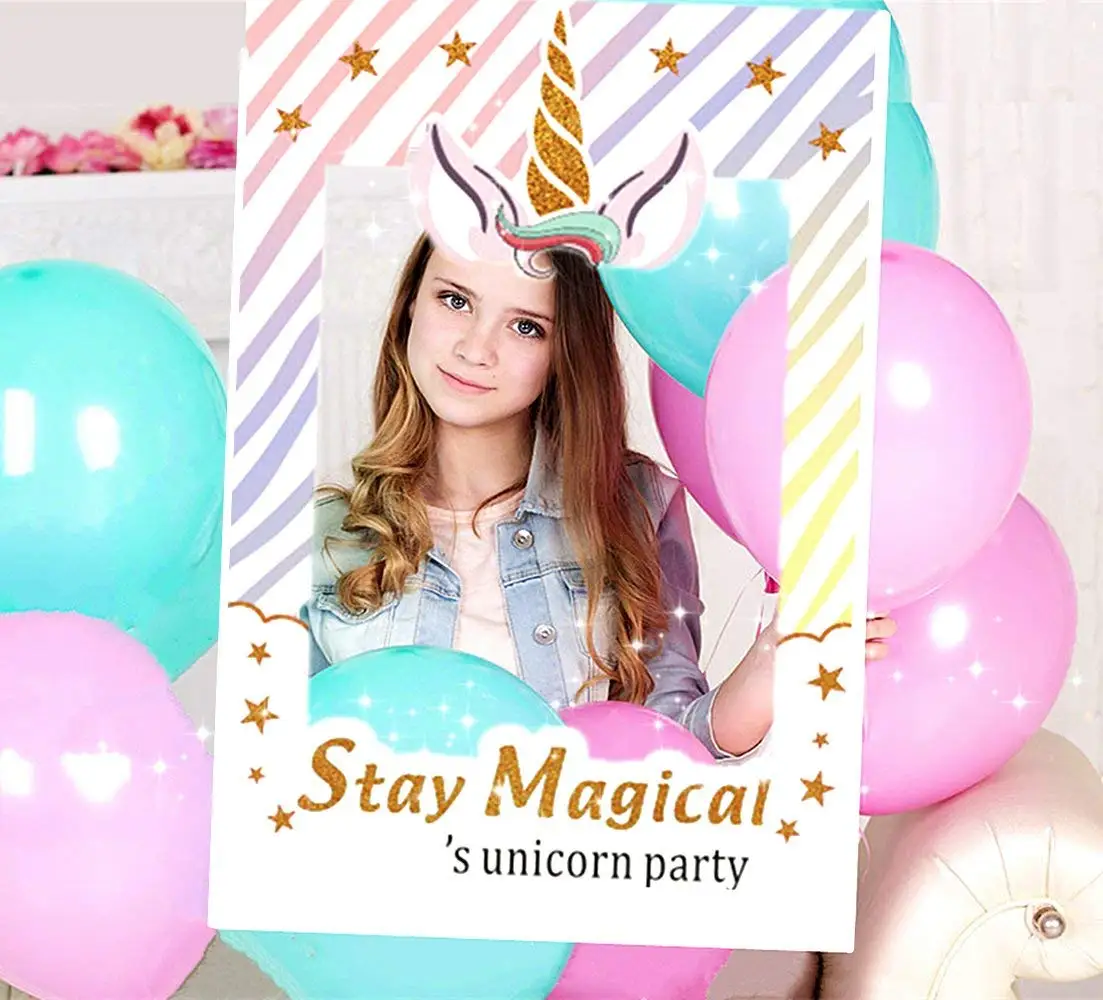 New Bargain! Inflatable Selfie Frame Photo Booth Party Birthday Decoration