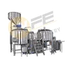 Manual Control 1000L Micro Brewery Brewing System With 80MM PU Insulation