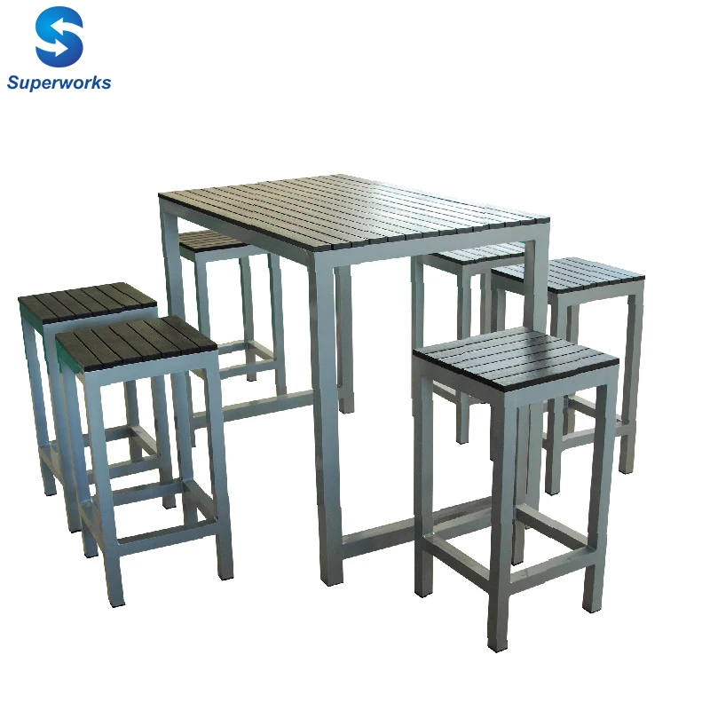 Garden Dining Table And Chair Set Outdoor Metal Furniture - Buy Garden