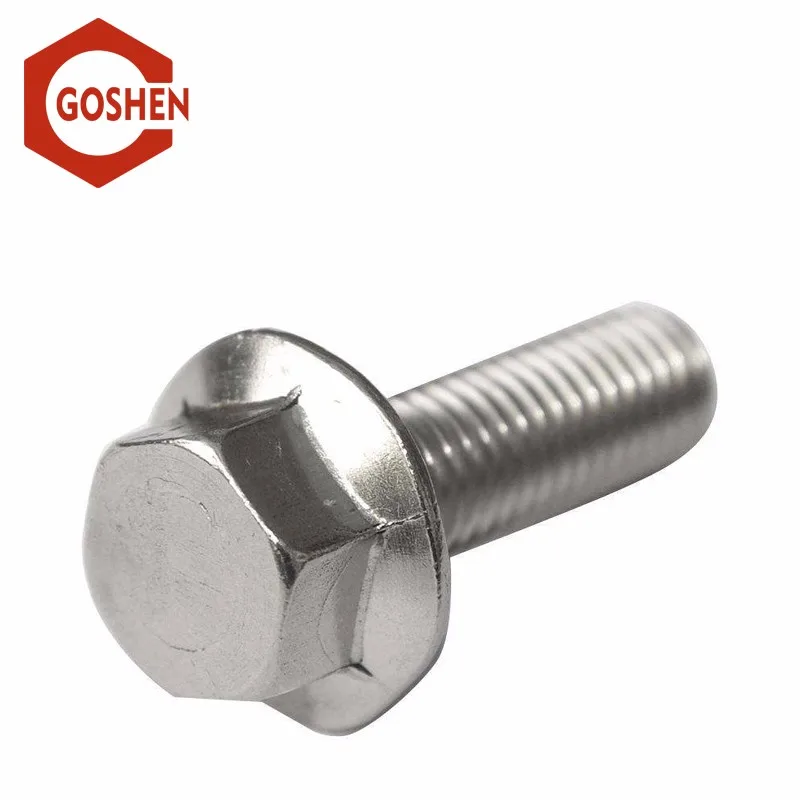 Stainless Steel Din6921 M12 Hex Head Flange Bolt Nut Products From Jiaxing Goshen Hardware Co Ltd 