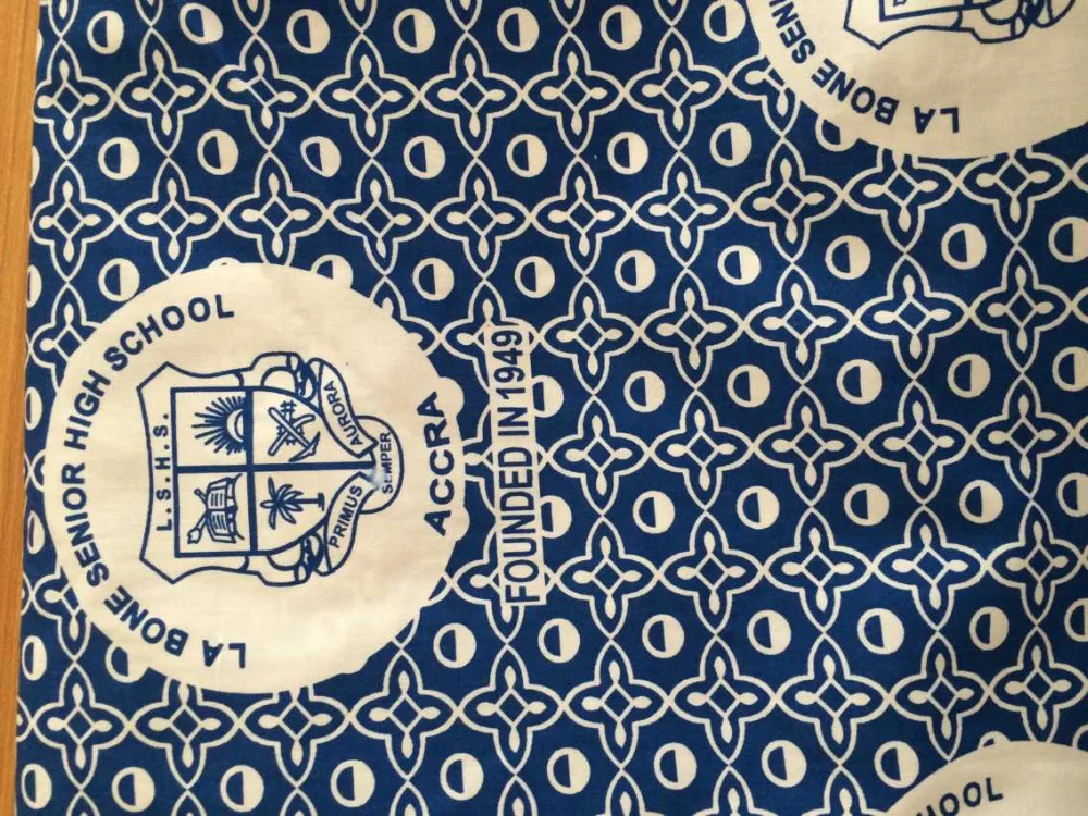 African Beautiful Ghana Print School Uniform Fabric - Buy School