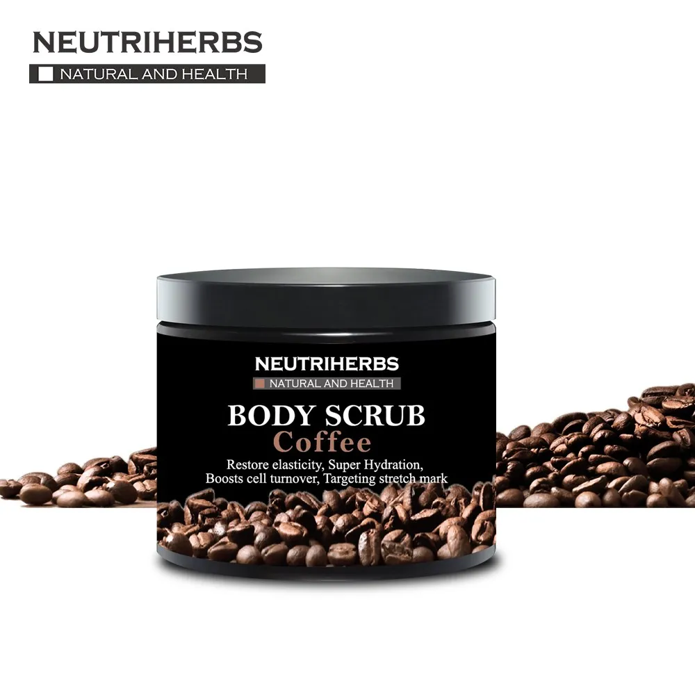 New 100 Natural Arabic Coffee Scrub Dead Sea Salt Wholesale Body Scrub