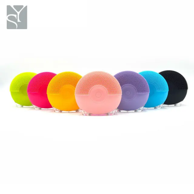 beauty care vibration face massager facial ultrasonic cleaner travel portable saunas electric facial cleanser clean device 2018