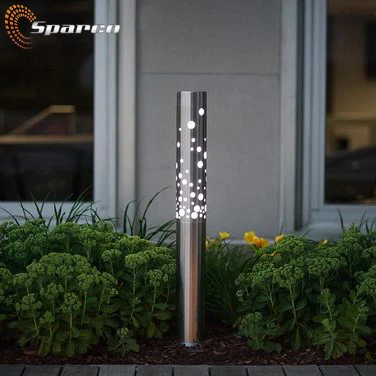
Well design stainless steel decorative bollard light for garden 