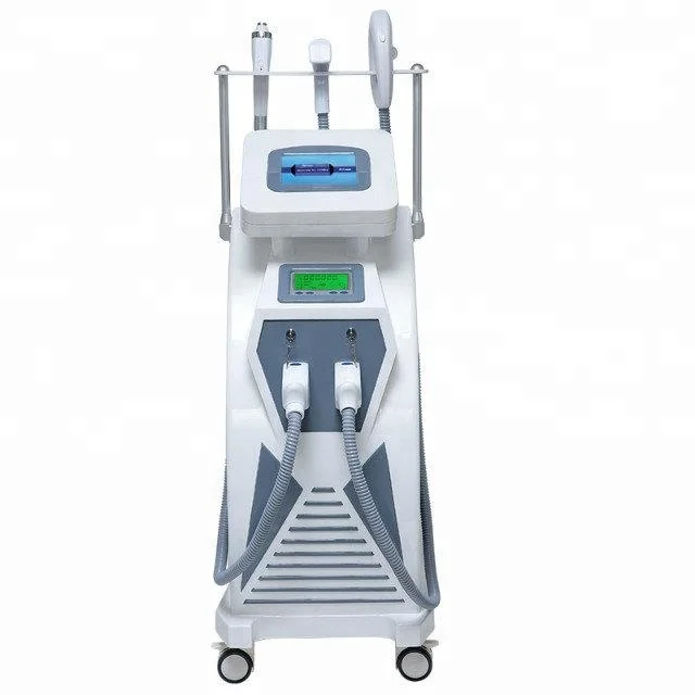 

2021 4 in 1 E light+IPL+RF+ND YAG LASER opt shr beauty machine hair removal face lifting tattoo removal machine