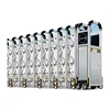stainless steel main entrance collapsible gate design super luxury electric automatic retractable gate RGL-040