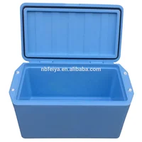 

Custom heavy duty seafood storage Icebox 68L plastic Insulated ice box for fishing