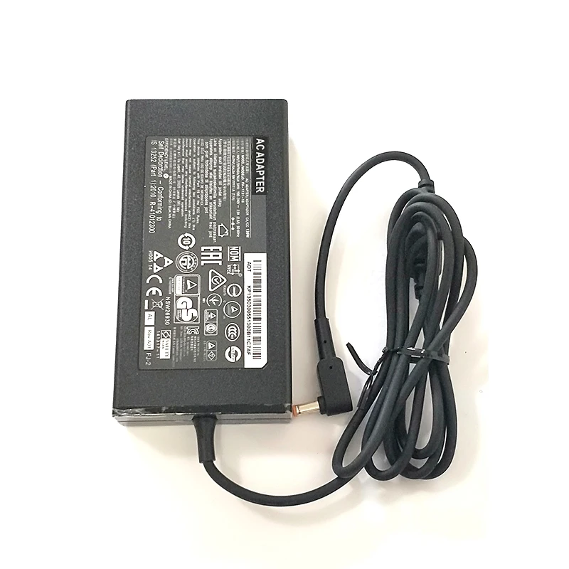 

For Acer 19V 7.1A 135W 5.5*2.5mm original laptop charger adapter, Black