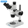 A23.0908-B4 0.67~4.5x Pole Stand No Light W.D. 100mm Focus Range 50mm Zoom Stereo Microscope