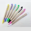 ballpoint click type recycle paper ball pen
