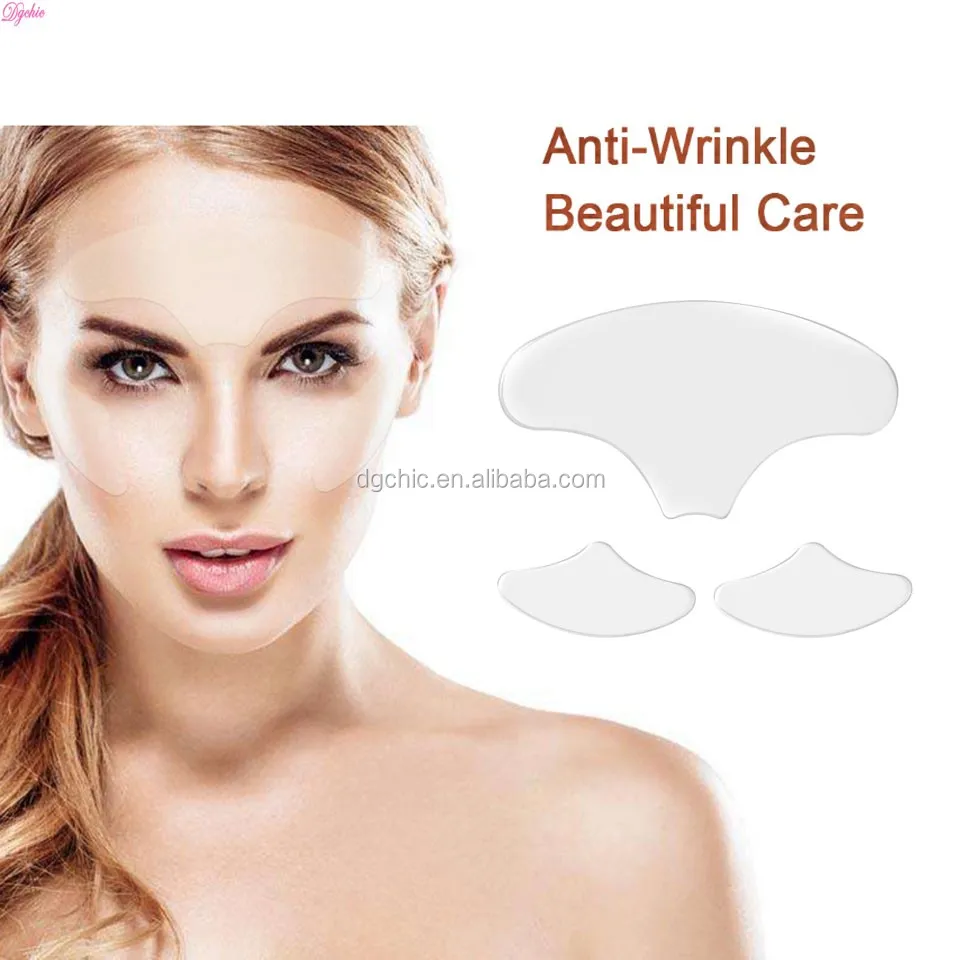 100 Medical Grade Silicone Antiaging Facial Anti Wrinkle Pad Buy