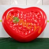 Giant inflatable sofa bed inflatable uneven lazy mattress heart-shaped can customize