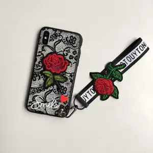 Retro Lace Flower Phone Case iPhone 6 7 8 X XS XR Max