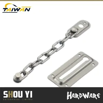 Satin Nickel Us15 Zinc Double Top Door Sliding Latch Main Door