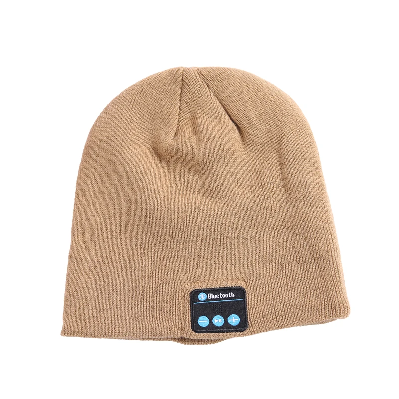 

New-Arrival Hot Selling USB Connector Blue Tooth Beanie For Callphone, Black;grey;apricot;blue;khaki;red