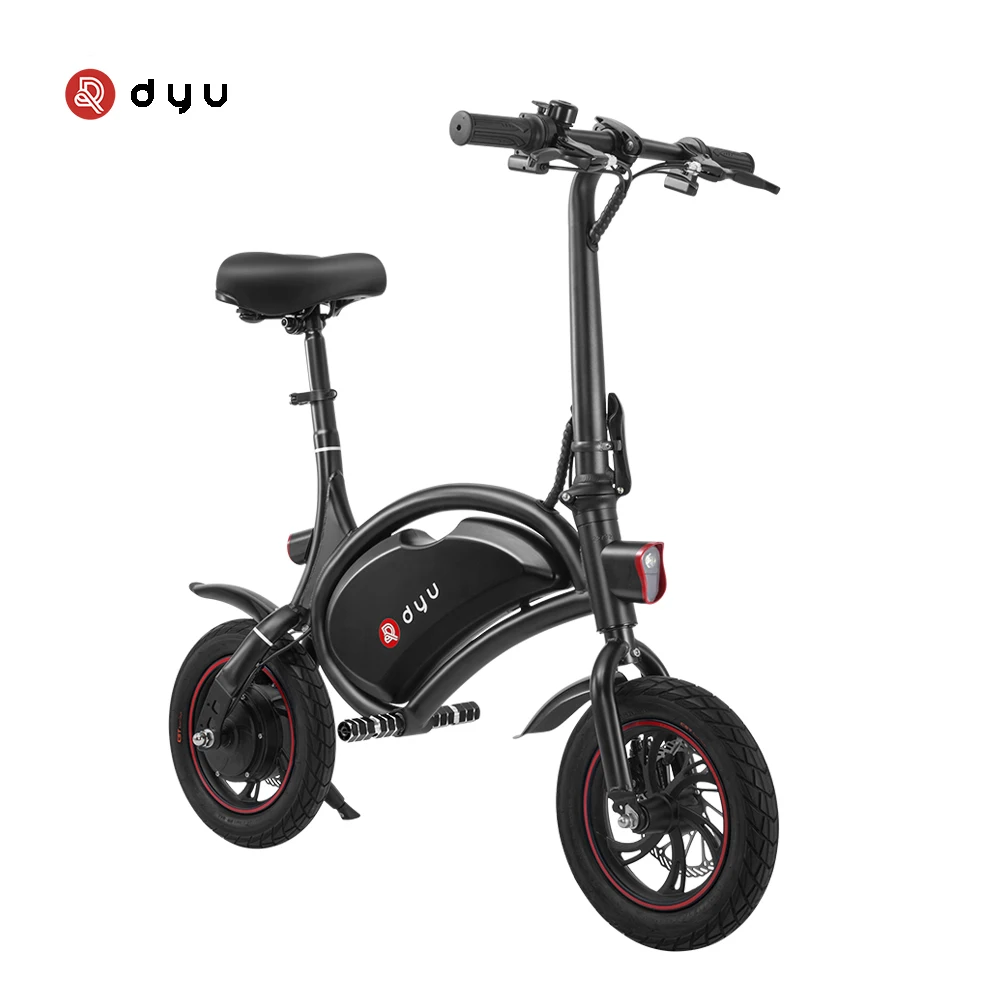 

250w ce certified lithium battery scooter adult electric bike for sale, Black/white
