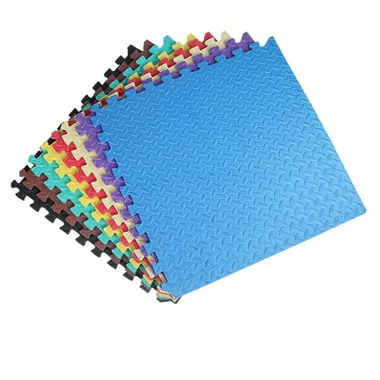 Educational Puzzle Mat 16pcs Animal Jigsaw Mat Eva Foam Interlocking Floor Mats Indoors For