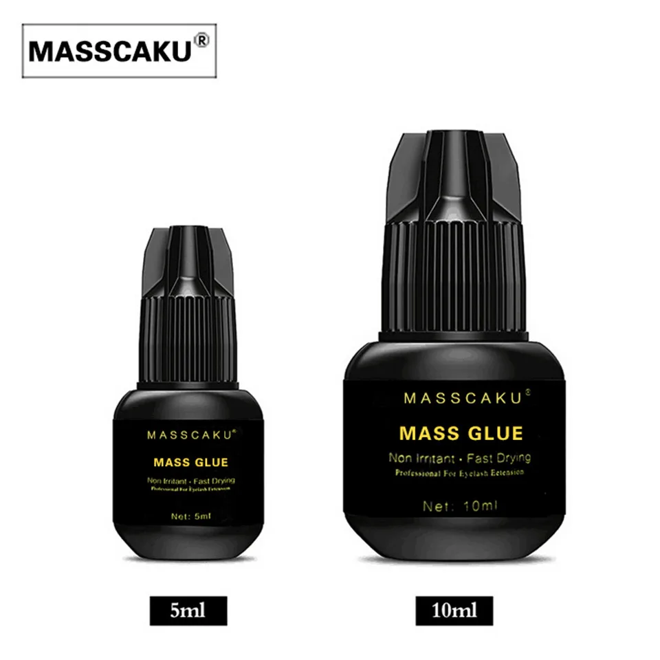 

Factory wholesale private label 1s drying eyelash extension glue, Black