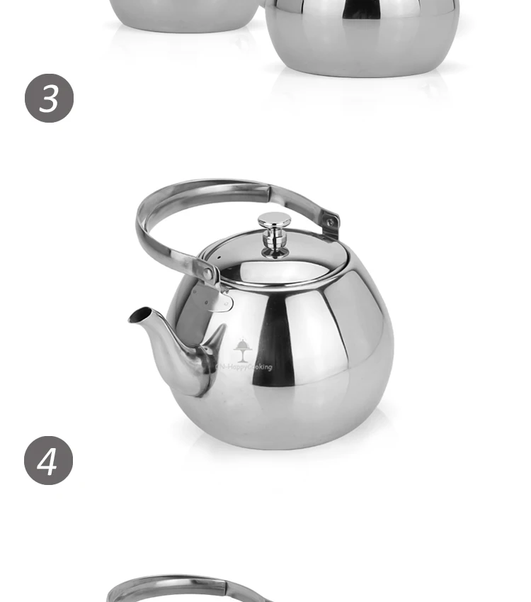 Most trendy stainless steel iran modern chinese tea pot