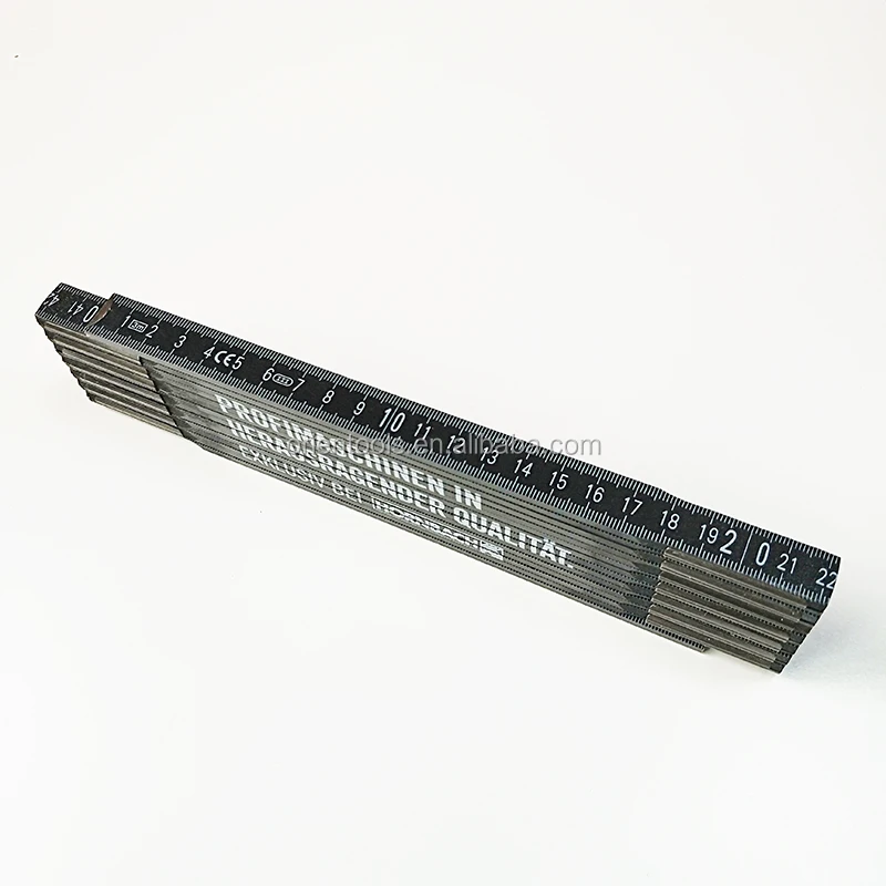 3 Meters Wood Folding Ruler - European Class III Standard