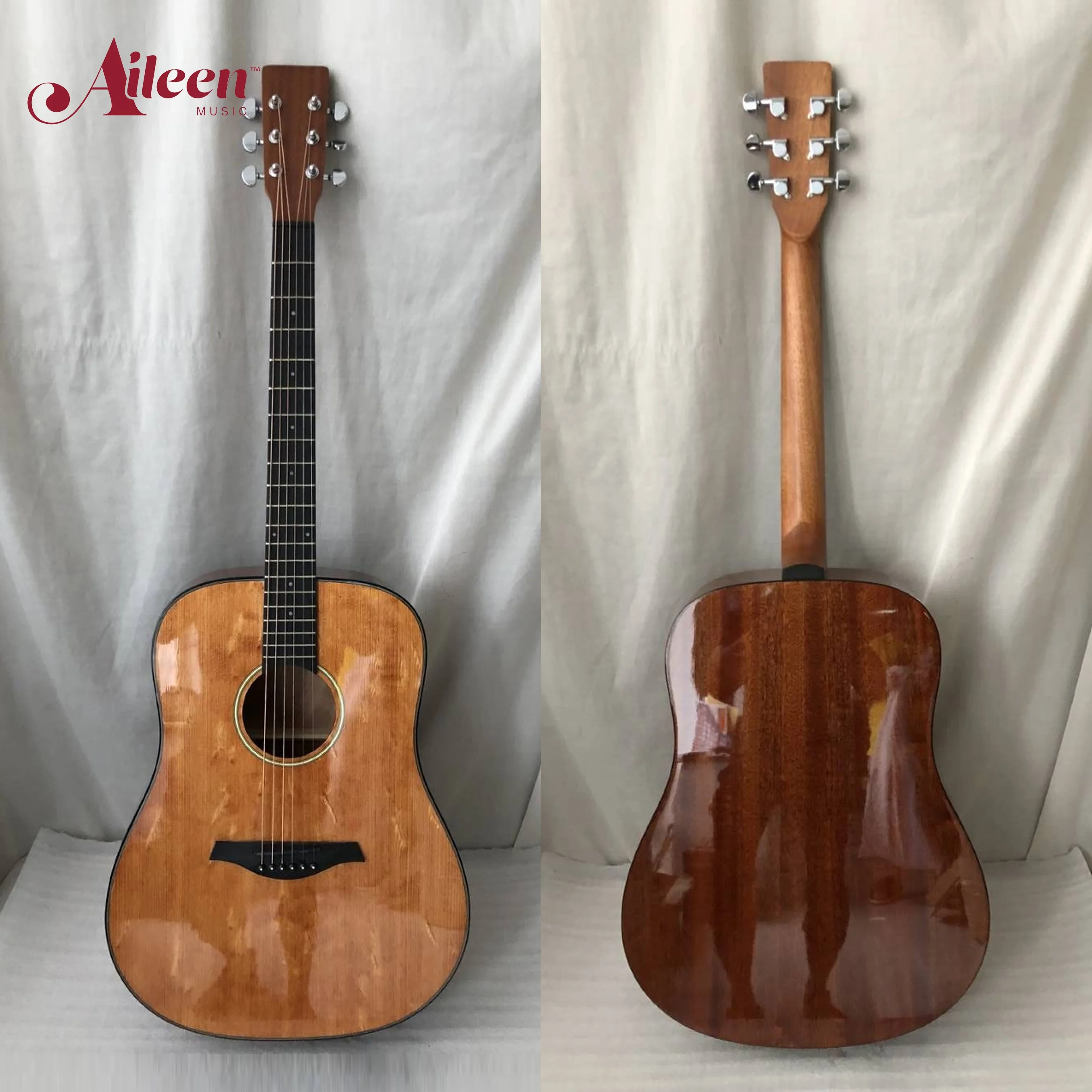 

Aileen factory Stock High quality  solid wood acoustic guitar (AFM110