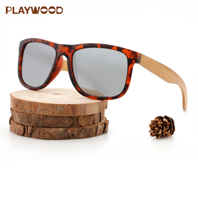 

Wood Sunglasses PC Frame Handmade Bamboo Sunglasses