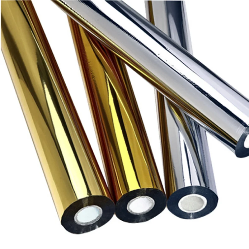
Hot Foil Stamping Paper Foil Paper Vinyl Cutter Slitter Hot Stamping Roll 