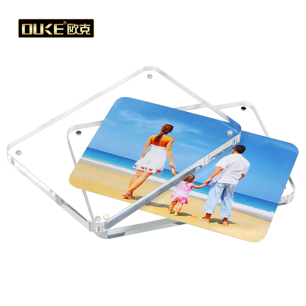 Wholesale 4x6 5x7 6x8 A4 Acrylic Picture Frames Acrylic Digital