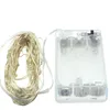 LED Copper Wire String Lights for Christmas Wedding Party Powered By 3 AA Battery