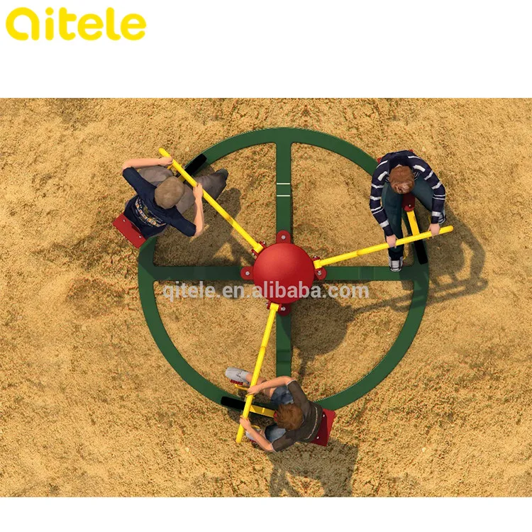 Used kids outdoor merry go round playground equipment sale for children