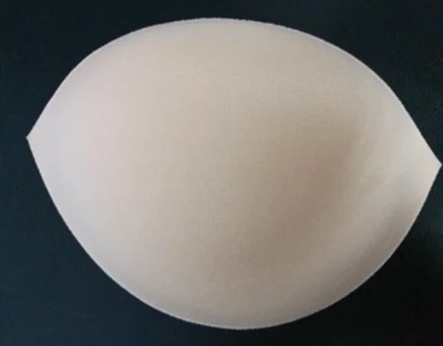 

Customized Hot Sale Triangle Foam Push Up Molded Big Foam Bra Cup for Swimwear